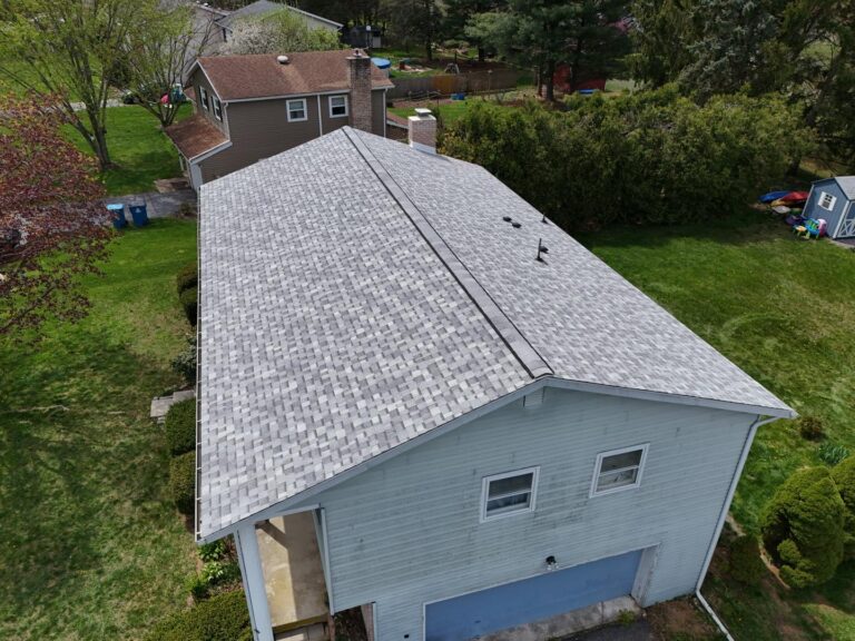 Roof Replacement Including Custom Chimney Counter Flashing