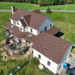 An Aging Roof with Wind Damage