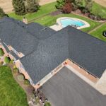 New Roof for 12,000 Square Foot Home Plus Skylights