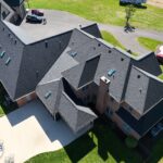 New Roof for 12,000 Square Foot Home Plus Skylights