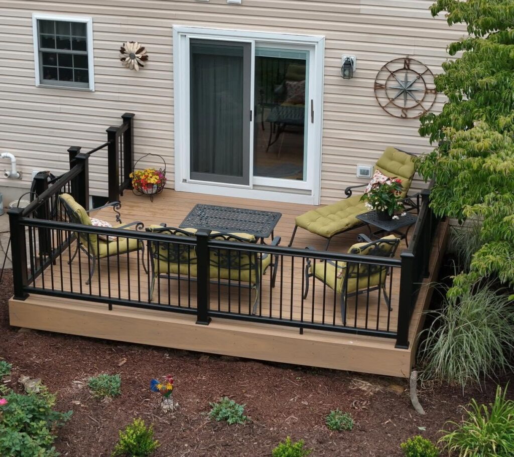 From Worn Wood to Beautiful Backyard Deck